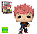 Funko Pop! Jujutsu Kaisen -  Yuji Itadori w/ Slaughter Demon #1163 (SDCC 2022) - Imagem 2