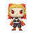 Funko Pop! Animation -Demon Slayer Kyojuro Rengoku #1399 Exclusivo 10 Polegadas - Imagem 1