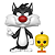 Funko Pop! Animation - Looney Tunes - Sylvester & Tweety #309 - Imagem 1