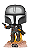 Funko Pop! Star Wars: Mandalorian - The Mandalorian #408 (Glow in the Dark) - Imagem 1
