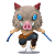 Funko Pop! Demon Slayer - Inosuke Hashibira #875 Exclusivo Flocked - Imagem 1