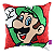 Almofada Fibra Veludo 40x40cm Super Mario - Imagem 2