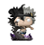 Funko Pop! Animation Black Clover Black Asta 1556 Exclusivo Glow - Imagem 1
