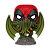 Funko Pop Marvel Deadpool as Cthulhu 1491 - Imagem 2