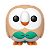 Funko Pop Pokemon Rowlet 1092 - Imagem 1