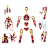 Blokees Champion Class Marvel infinity Saga Ironman Mark LXXXV - Imagem 4