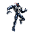 Blokees Champion Class Marvel Rivals Venom - Imagem 5