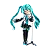 Blokees DaaLaMode Series Hatsune Miku Official Outfit - Imagem 4