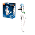 Blokees Fantastic Series Evangelion Ayanami Rei - Imagem 1