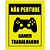 QUADRO DE METAL M - NÃO PERTUBE GAMER TRABALHANDO - Imagem 1