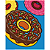 QUADRO DE METAL M - DONNUT SPLASH - Imagem 1
