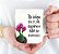Caneca Personalizada Florescer de Porcelana - 325 ml 1 pç - Imagem 2