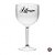 Taça Gin em Acrílico Personalizadas Incolor - 500ml 12 pç - Imagem 1