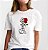 Camiseta Branca em Polyester Personalizada Gratião - 1 pç - Imagem 1