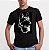 Camiseta Preta Tecido de Algodão Personalizada - Imagem 1