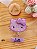 Porta Crachá Hello Kitty Roxo - Imagem 1