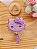 Porta Crachá Hello Kitty Roxo - Imagem 2