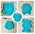 Kit 5 Molde de Silicone Enfermagem - Imagem 1