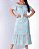 VESTIDO no crepe musseline - Imagem 1