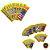 Kit 200 Unidades Little Trees Cheirinho P/ Carro Aromas Sortidos - Imagem 1