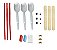 Kit Completo Diy Para Montar 3 Garfinhos - Forky Toy Story 4 - Imagem 1