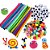 Kit Montessori Limpador De Cachimbo + Pompons + Olhinhos - Imagem 1