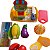 Brinquedo Kit De Legumes C/ Velcro E Caixa Registradora - Imagem 2