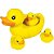 Brinquedo Banho Pato C/ Filhotes Saboneteira Patinhos Macio - Imagem 2