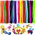 30 Haste Chenille Coloridas/ Limpador de Cachimbo 30cm - Imagem 1