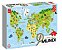 Quebra Cabeça Mapa Mundi 100 Peças Pedagógico Educativo - Imagem 1