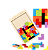 Brinquedo Educativo Tetris Madeira Jogo Encaixe De Peças - Imagem 1
