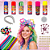 Kit Carnaval Completo com Spray Colorido Tiara +Haste+Pompons+Glitter+Miçangas+Adesivos | Fantasia, Festa e Bloco - Imagem 1