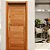 Porta de Madeira Maciça BBB Inteira 210 x 80 cm - Imagem 2