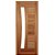 Porta de Madeira Maciça BBB Visor Curvo 210 x 80 cm - Imagem 1