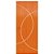 Porta de Madeira Frisada Infinity Tauari 210 X 80 cm - Imagem 1