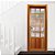 Porta de Madeira Maciça Quadri Almofadas 210 x 80 cm - Imagem 2