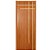 Porta de Madeira Frisada Melanina Bari 210 x 70 cm - Imagem 1
