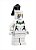 Boneco Tigresa Branca Compatível Lego Montar Marvel - Imagem 2