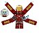 Boneco Homem de Ferro Guerra infinita Compatível Lego Montar Marvel - Imagem 1