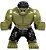 Boneco Hulk guerra infinita Compatível Lego Montar Marvel - Imagem 1