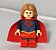 Boneco Super Girl Compatível Lego Montar Marvel - Imagem 2