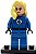 Boneco Mulher Invisível Compatível Lego Montar Marvel - Imagem 2