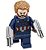 Boneco Capitão America Vingadores: Guerra Infinita Compatível Lego Montar Marvel - Imagem 2