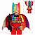 Boneco Batman Arco-íris Compatível Lego Montar Dc Comics - Imagem 1