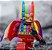 Boneco Batman Arco-íris Compatível Lego Montar Dc Comics - Imagem 2