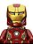 Boneco Homem de Ferro Compatível Lego Montar Marvel - Imagem 5