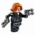 Boneco Viuva negra Compatível Lego Montar Marvel - Imagem 3