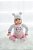 Boneca Tipo Reborn Realista 53cm com Enxoval Loira - Imagem 6