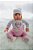 Boneca Bebê Reborn Realista 53cm Com Enxoval Loira - Imagem 6
