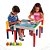 Mesa Com Cadeiras Didática Infantil Poliplac Para Atividades - Imagem 7